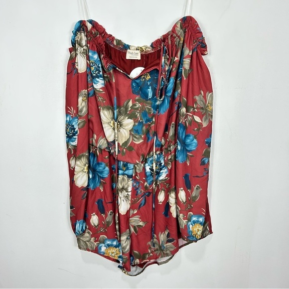 PEACH LOVE NWT floral longsleeve romper X6 - Picture 2 of 7